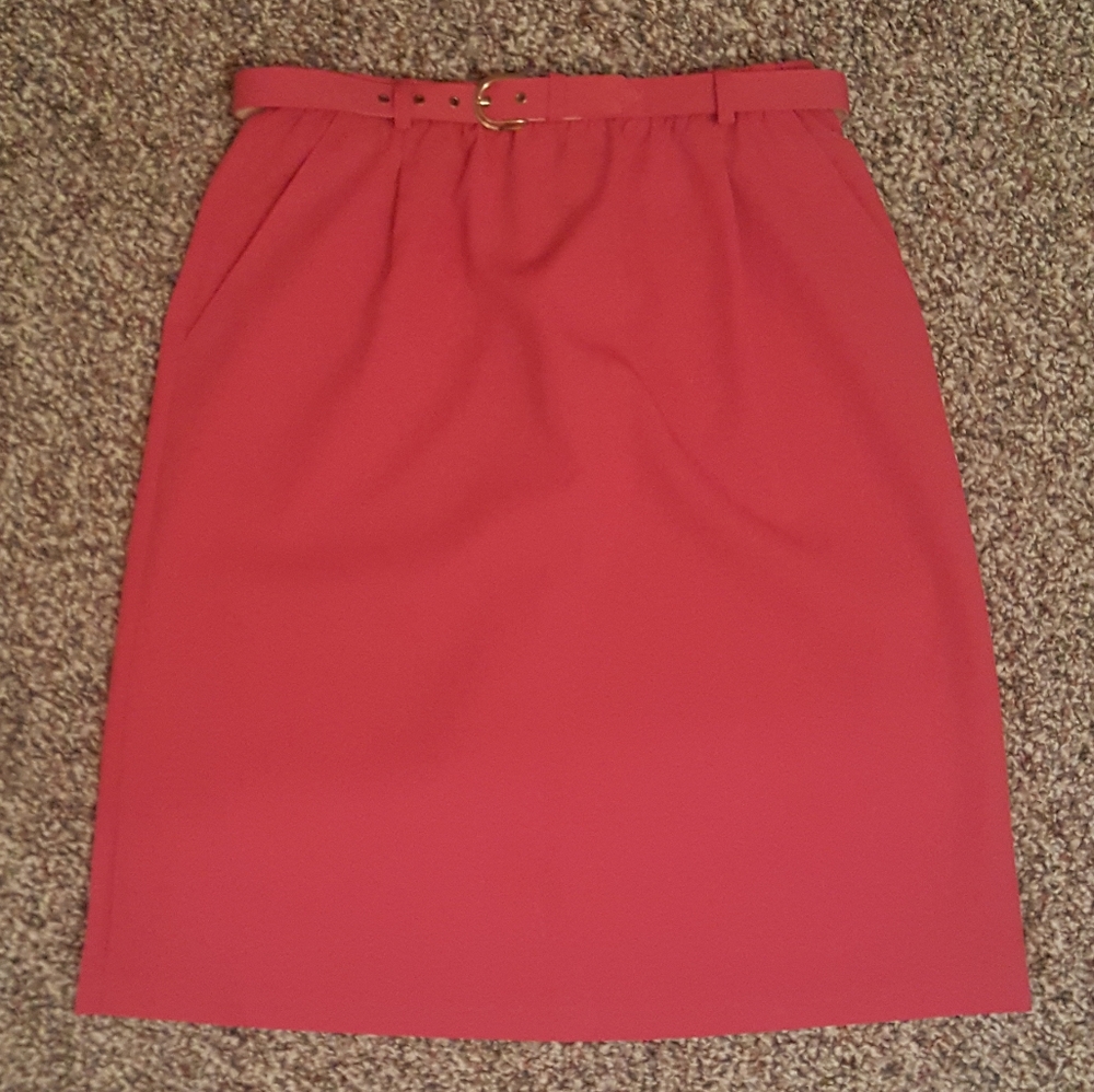 Barbie Pink Skirt with Belt size 14P